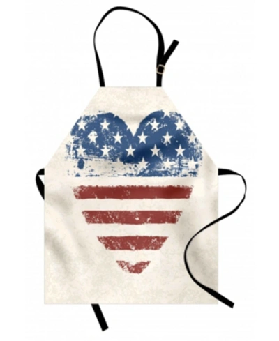 Ambesonne Americana Apron In Blue