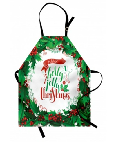 Ambesonne Christmas Apron In Orange