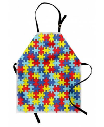 Ambesonne Cartoon Apron In Red