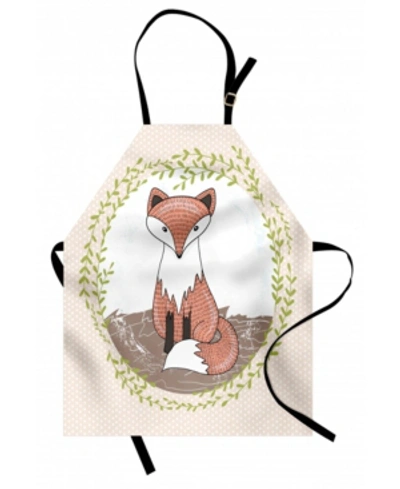 Ambesonne Fox Apron In Multi