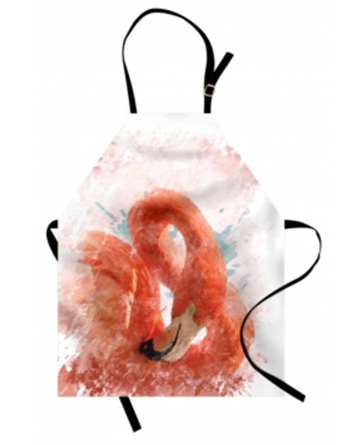 Ambesonne Flamingo Apron In Green