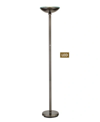 Artiva Usa Saturn 71" Led Floor Lamp With Dimmer In Silver