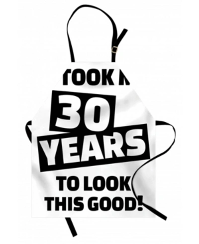 Ambesonne 30th Birthday Apron In Multi