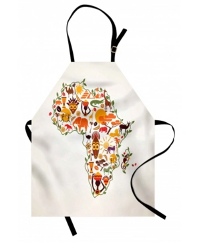 Ambesonne African Apron In Multi