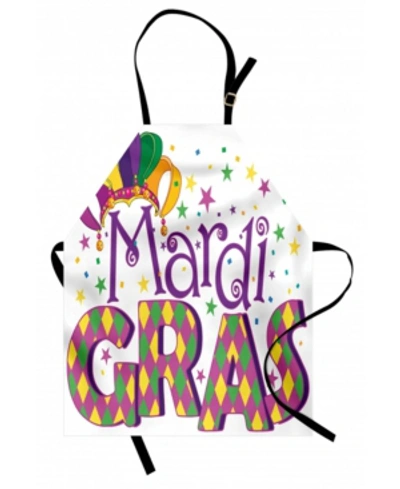 Ambesonne Mardi Gras Apron In Multi