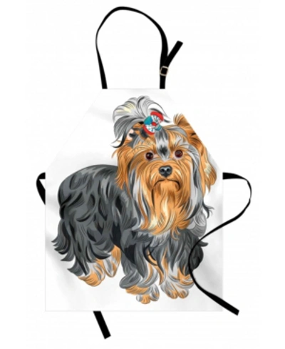 Ambesonne Yorkie Apron In Multi