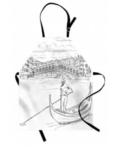 Ambesonne Venice Apron In Multi