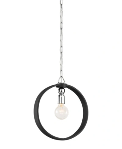 Designer's Fountain Designers Fountain Huxton 1 Light Pendant In Black