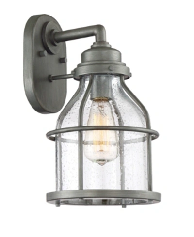 Designer's Fountain Designers Fountain Brensten 1 Light Outdoor Wall Lantern In Gray