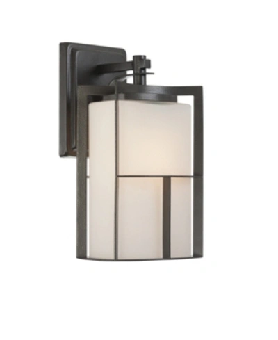 Designer's Fountain Designers Fountain Braxton Wall Lantern In Charcoal