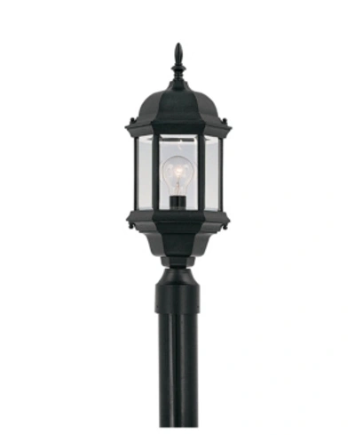 Designer's Fountain Designers Fountain Devonshire Post Lantern In Black