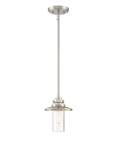 Designer's Fountain Designers Fountain Dover 1 Light Mini-pendant In Platinum