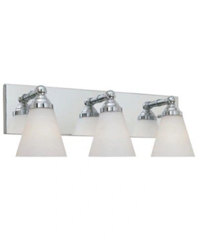 Designer's Fountain Designers Fountain Hudson 3 Light Bath Bar In Chrome