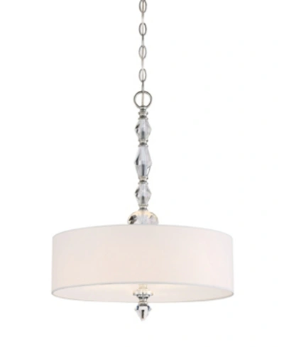 Designer's Fountain Designers Fountain Evi 3 Light Pendant In Chrome