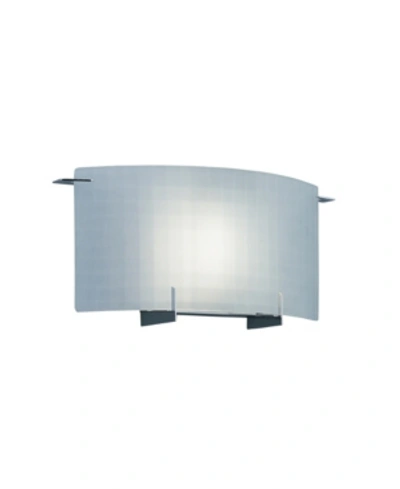 Designer's Fountain Designers Fountain Moderne Wall Sconce In Chrome