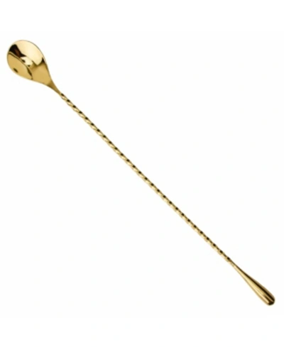 Prince Of Scots 24k Gold-plate Tear Drop Bar Spoon