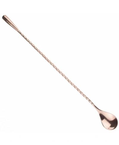 Prince Of Scots Tear Drop Bar Spoon In Copper