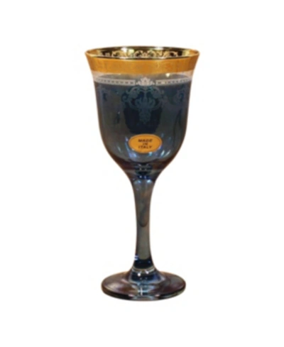 Lorren Home Trends Blue Goblets - Set Of 6