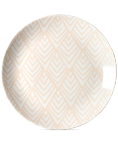 Coton Colors By Laura Johnson Blush Layered Diamond Dinner Plate