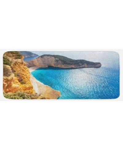 Ambesonne Greece Kitchen Mat In Multi
