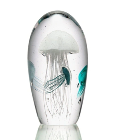 Spi Home Swimming Jellyfish Sculpture In Multi