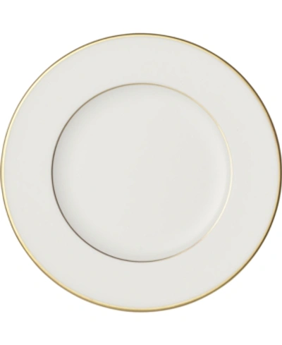 Villeroy & Boch Anmut Gold Bread & Butter Plate In White