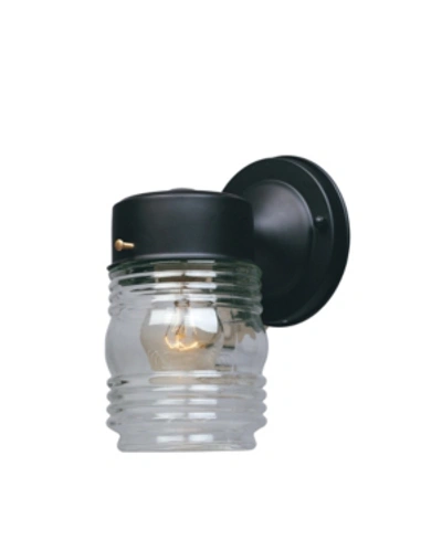 Designer's Fountain Designers Fountain Basic Porch Jelly Jar Lantern In Black