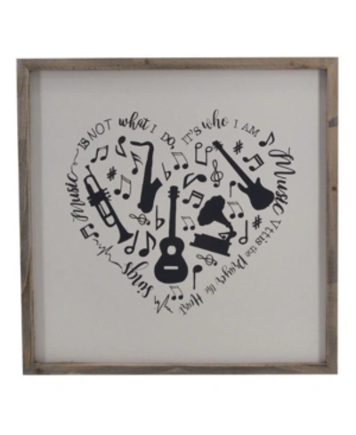 Tx Usa Corporation Musical Wall Art Decor In Multi