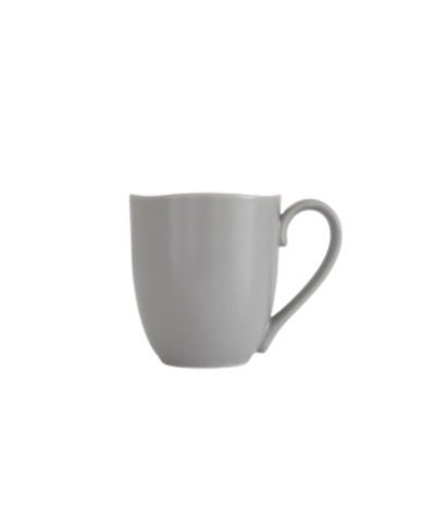 Fortessa Heirloom 11.5oz Tapaered Mug - Set Of 4 In Smoke