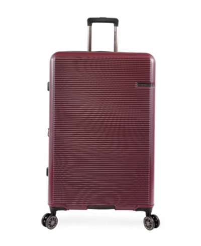 Brookstone Nelson 29" Hardside Spinner Luggage In Plum