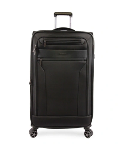 Brookstone Harbor 29" Softside Spinner Luggage In Black