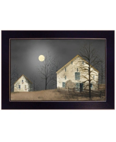 Trendy Decor 4u Still Of The Night By Billy Jacobs, Ready To Hang Framed Print, Black Frame, 20" X 14" In Multi
