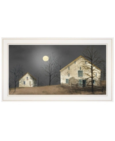 Trendy Decor 4u Still Of The Night By Billy Jacobs, Ready To Hang Framed Print, White Frame, 21" X 15" In Multi