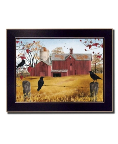 Trendy Decor 4u Autumn Gold By Billy Jacobs, Printed Wall Art, Ready To Hang, Black Frame, 20" X 26" In Multi