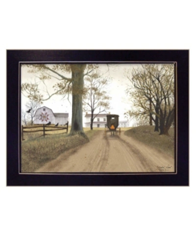 Trendy Decor 4u Headin' Home By Billy Jacobs, Ready To Hang Framed Print, Black Frame, 18" X 14" In Multi