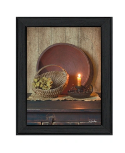 Trendy Decor 4u The Red Bowl By Susan Boyer, Printed Wall Art, Ready To Hang, Black Frame, 14" X 18" In Multi