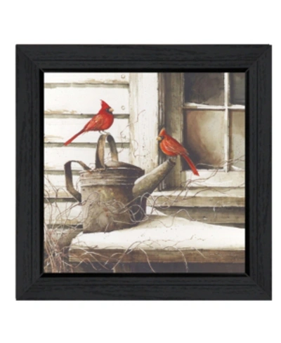 Trendy Decor 4u Waiting For Spring By John Rossini, Printed Wall Art, Ready To Hang, Black Frame, 15" X 15" In Multi
