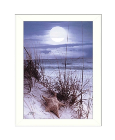 Trendy Decor 4u The Seashore By John Jones, Printed Wall Art, Ready To Hang, White Frame, 14" X 10" In Multi