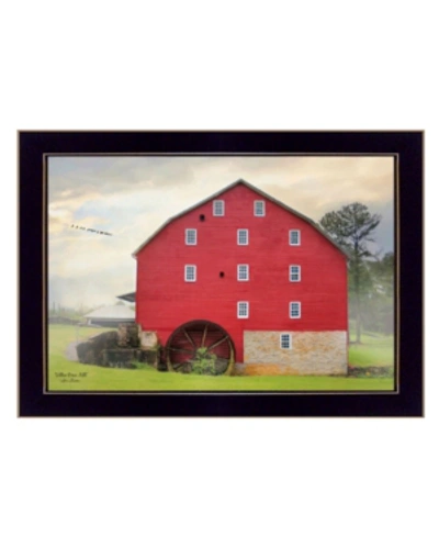 Trendy Decor 4u Willow Grove Mill By Lori Deiter, Printed Wall Art, Ready To Hang, Black Frame, 20" X 14" In Multi