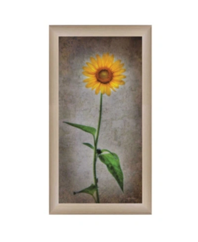 Trendy Decor 4u Sunflower I By Lori Deiter, Printed Wall Art, Ready To Hang, Beige Frame, 12" X 21" In Multi