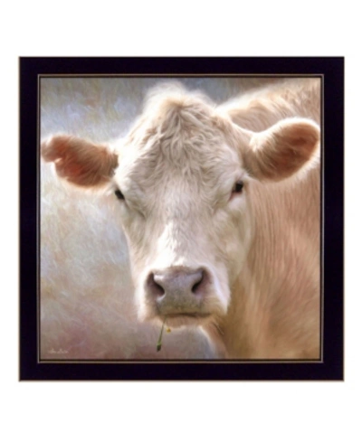 Trendy Decor 4u Up Close On The Farm By Lori Deiter, Printed Wall Art, Ready To Hang, Black Frame, 14" X 14" In Multi