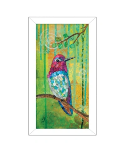 Trendy Decor 4u Anna's Hummingbird By Lisa Morales, Printed Wall Art, Ready To Hang, White Frame, 8" X 14" In Multi