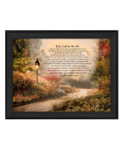 Trendy Decor 4u If You Could See Me Now By Robin-lee Vieira, Printed Wall Art, Ready To Hang, Black Frame, 19" X 15" In Multi