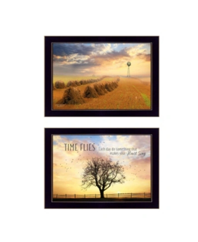 Trendy Decor 4u Amish Country Collection By Lori Deiter, Printed Wall Art, Ready To Hang, Black Frame, 20" X 14" In Multi