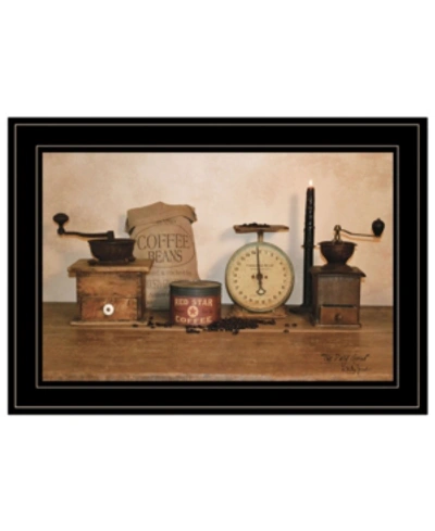 Trendy Decor 4u The Daily Grind By Billy Jacobs, Ready To Hang Framed Print, Black Frame, 21" X 15" In Multi