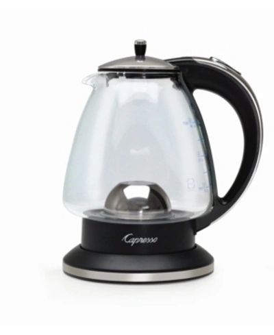 Capresso H2o Glass Kettle In Black