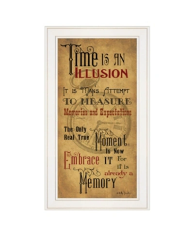 Trendy Decor 4u Memories By Billy Jacobs, Ready To Hang Framed Print, White Frame, 15" X 27" In Multi