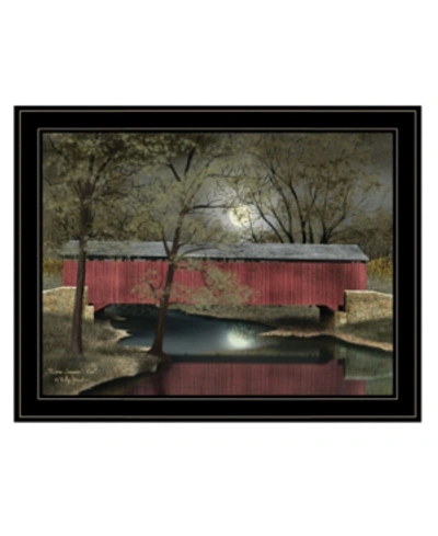 Trendy Decor 4u Warm Summer's Eve By Billy Jacobs, Ready To Hang Framed Print, Black Frame, 27" X 21" In Multi