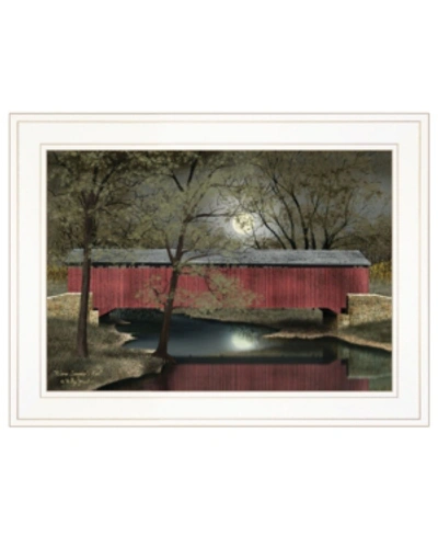 Trendy Decor 4u Warm Summer's Eve By Billy Jacobs, Ready To Hang Framed Print, White Frame, 19" X 15" In Multi