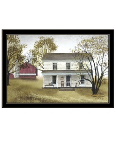 Trendy Decor 4u Summer Afternoon By Billy Jacobs, Ready To Hang Framed Print, Black Frame, 33" X 23" In Multi